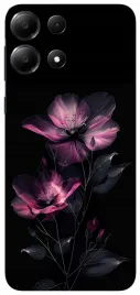 etui-case-do-xiaomi-redmi-note-13-13-4g-kwiaty-czarne-wzory