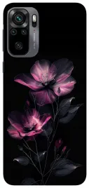 etui-case-do-xiaomi-redmi-note-10-10s-kwiaty-czarne-wzory
