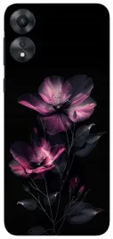 etui-case-do-oppo-a38-kwiaty-czarne-wzory