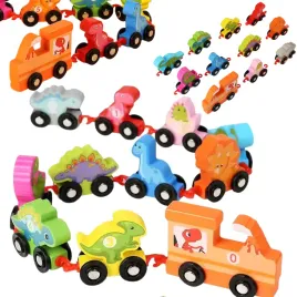 pociag-drewniany-lokomotywa-wagoniki-kolorowe-dinozaury-na-kolkach-haczyki