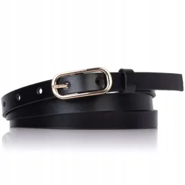 pasek-skorzany-czarny-waski-zlota-klamra-sukienki