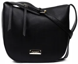 torebka-damska-duza-listonoszka-monnari-czarna-zlote-logo-na-ramie