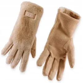 rekawiczki-damskie-cieple-wygodne-brazowe-dotykowe-do-telefonu-premium