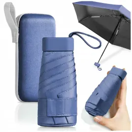 mini-skladany-parasol-manualny-kieszonkowy-kompaktowy-etui-niebieski
