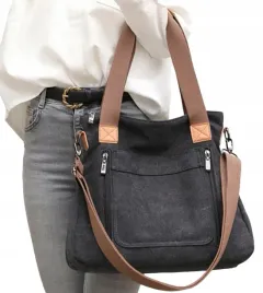 torba-torebka-damska-na-ramie-pojemna-mocna-czarna-miejska-listonoszka