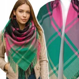 ciepla-chusta-zimowa-szal-gruby-szalik-w-krate-fredzle-bawelniana-