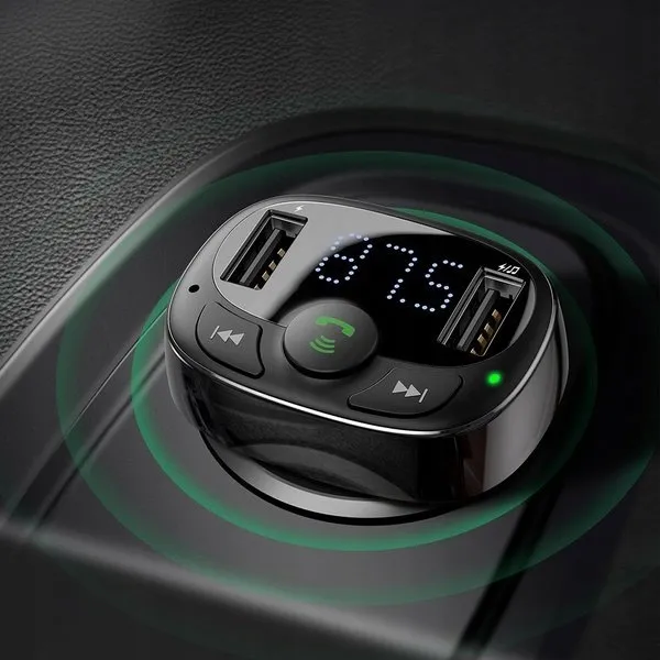 baseus-transmiter-fm-bluetooth-usb-a-ladowarka-stan-nowy