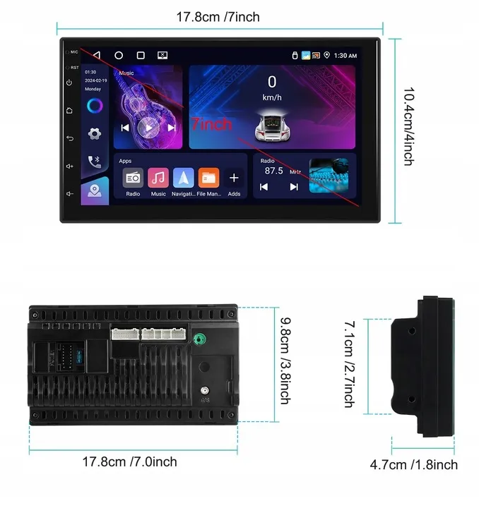 radio-samochodowe-2-din-6gb-ram-android-auto-carplay-android-15-rds