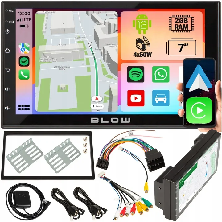 radio-samochodowe-android-12-bluetooth-carplay-android-auto-mirror