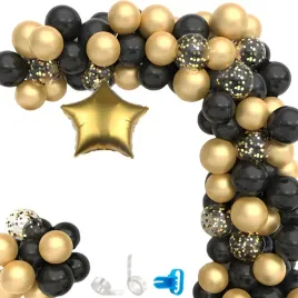 balony-zestaw-girlanda-balonowa-czarne-na-urodziny-wiazadelko-tasma