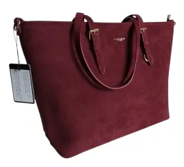 shopper-torebka-damska-floraandco-torba-na-ramie-eko-zamsz-czerwony-bordowy