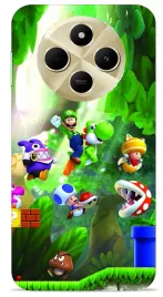 etui-case-do-xiaomi-redmi-14c-wzor-super-mario-bros-luigi-gry