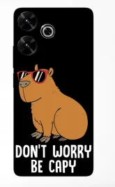 etui-case-do-xiaomi-redmi-13-poco-m6-kapibara-capibara-zwierzeta-smieszne