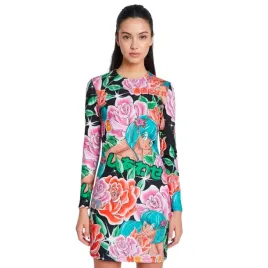 sukienka-damska-desigual-x-maria-escote-mini-dopasowana-z-dlugim-rekawem