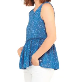 bluzka-damska-le-temps-des-niebieska-z-baskinka