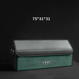 skorzany-organizer-do-bagaznika-logo-audi-75-31-31-zamszowa-zielony