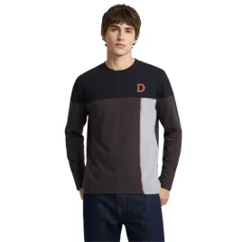 koszulka-meska-desigual-spirit-bawelniana-z-dlugim-rekawem-brazowo-czarna