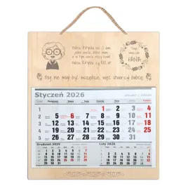 personalizowany-drewniany-kalendarz-scienny-2026-dla-babci