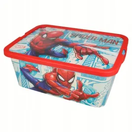 pojemnik-na-zabawki-pudelko-skrzynia-plastikowy-zamykany-spiderman-13-l