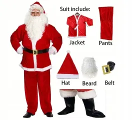 stroj-mikolaja-gwiazdora-kostium-welurowy-zestaw-xxl-6-elementow