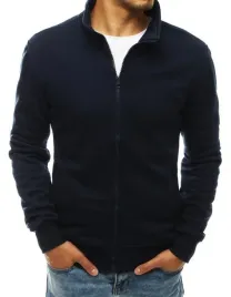 rozpinana-bluza-meska-bez-kaptura-granatowa-bx4567-l