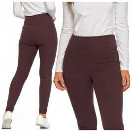 legginsy-damskie-prazkowane-wysoki-stan-moraj-klasyczne-modne-brazowe