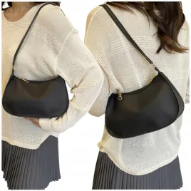 torebka-damska-czarna-na-ramie-skora-eko-kuferek-listonoszka-pojemna