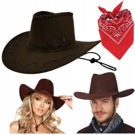 stroj-kowboja-kowbojki-kowbojka-kapelusz-kowbojski-bandamka-8-99-lat