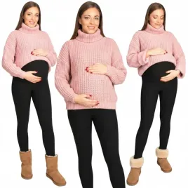 getry-ciazowe-czarne-legginsy-damskie-bawelna-leginsy-wysoki-stan-m