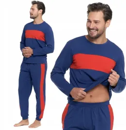 pizama-meska-bawelniana-dwuczesciowa-dlugi-rekaw-spodnie-wygodna-moraj