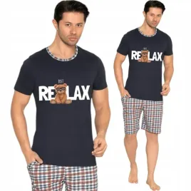 pizama-meska-krotki-rekaw-krotkie-spodnie-100percentbawelna