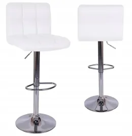 hoker-barowy-krzeslo-barowe-ekoskora-biale-regulowane-obrotowe