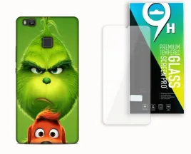 etui-case-do-huawei-p9-lite-2016-szklo-hartowane-grinch-prezent-swieta