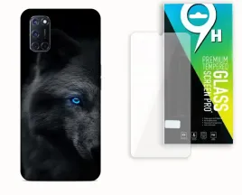 etui-case-do-oppo-a52-szklo-hartowane-wilk-drapieznik-wolf-zwierzeta