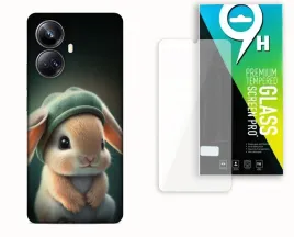 etui-case-do-realme-c55-szklo-hartowane-kroliczek-krolik-pupilek-slodzia