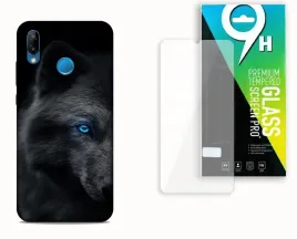etui-case-do-huawei-p-smart-z-szklo-hartowane-wilk-drapieznik-pies