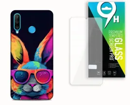 etui-case-do-huawei-p-smart-2019-szklo-hartowane-kroliczek-slodziaczek