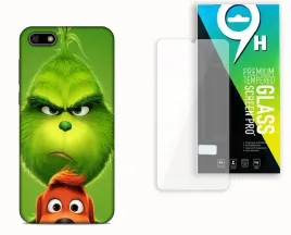 etui-case-do-huawei-y5-2018-szklo-hartowane-grinch-prezent-swieta