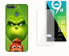 etui-case-do-huawei-y7-2018-szklo-hartowane-grinch-prezent-swieta