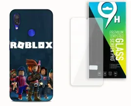 etui-case-do-xiaomi-redmi-note-7-szklo-hartowane-roblox-game-gry