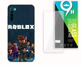 etui-case-do-xiaomi-redmi-note-8-2021-szklo-hartowane-roblox-game-gry