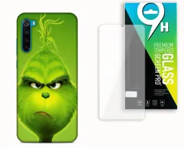 etui-case-do-xiaomi-redmi-note-8-2021-szklo-hartowane-grinch-swieta