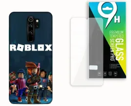 etui-case-do-xiaomi-redmi-note-8-pro-szklo-hartowane-roblox-game-gry