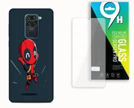 etui-case-do-xiaomi-redmi-note-9-szklo-hartowane-spidey-avengers