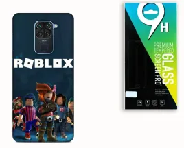 etui-case-do-xiaomi-redmi-note-9-szklo-hartowane-roblox-game-gry