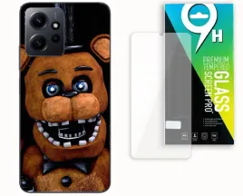 etui-do-xiaomi-redmi-note-12-4g-szklo-hartowane-fredi-fnaf-gry-5-nights