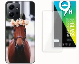 etui-do-xiaomi-redmi-note-12-4g-szklo-hartowane-konie-konik-kon-hobby