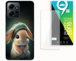 etui-do-xiaomi-redmi-note-12-4g-szklo-hartowane-zajaczek-pupilek