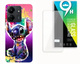 etui-case-do-xiaomi-redmi-13c-poco-c65-szklo-hartowane-stworek-and-angel