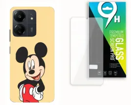 etui-case-do-xiaomi-redmi-13c-poco-c65-szklo-hartowane-myszka-mickey-mik